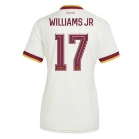 Spanien Nico Williams #17 Borta Kläder Dam VM 2026 Kortärmad